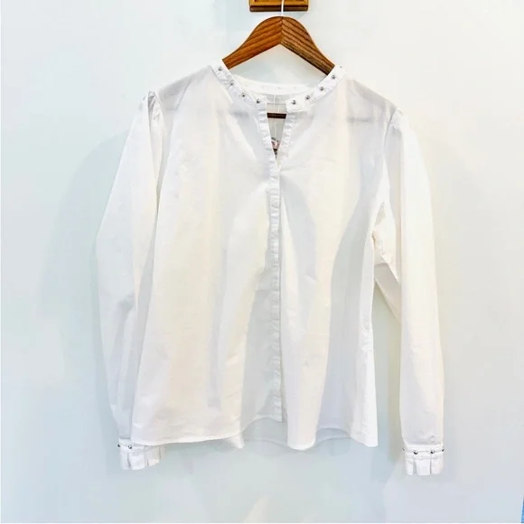 Anne Fontaine White Button Down Shirt - Picture 2 of 14